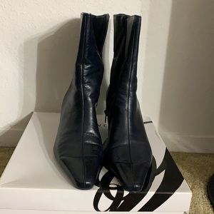 Nine West Navy Blue Boots